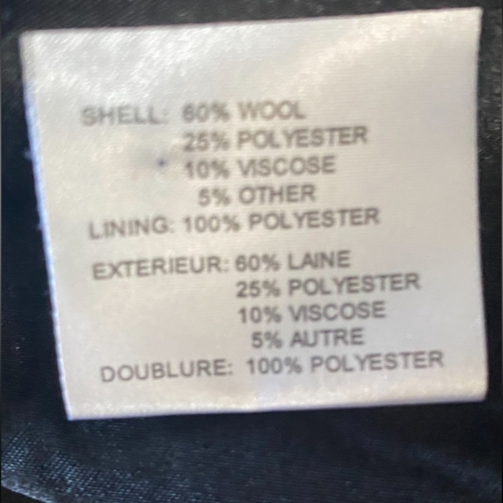 Kristen Blake black 60% wool jacket size 1x. In beautiful condition!!​​​…​​​​ - Picture 8 of 11